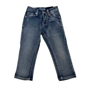 NWT Miss Jeans Premium NY Girls Rhinestone Back Pocket Ankle Denim Jeans 2T